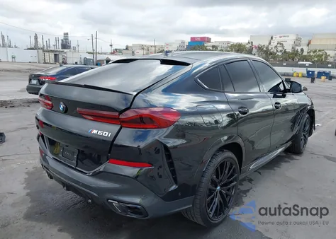 2025 BMW X6 M60I from USA, damaged, VIN 5UX43EX01S9Y29250